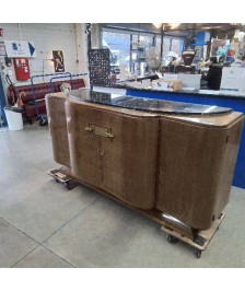 BUFFET ENFILLADE MARBRE NOIR 1940