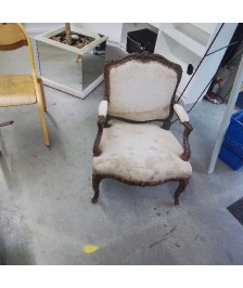 FAUTEUIL LOUIS XV