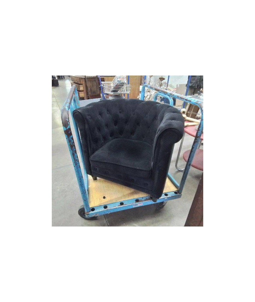 FAUTEUIL ACAPITON NOIR 