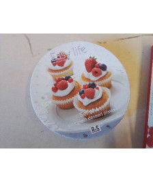 SET DE 4 ASSIETTES A DESSERT