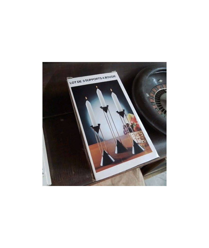 LOT DE SUPPORTS A BOUGIES