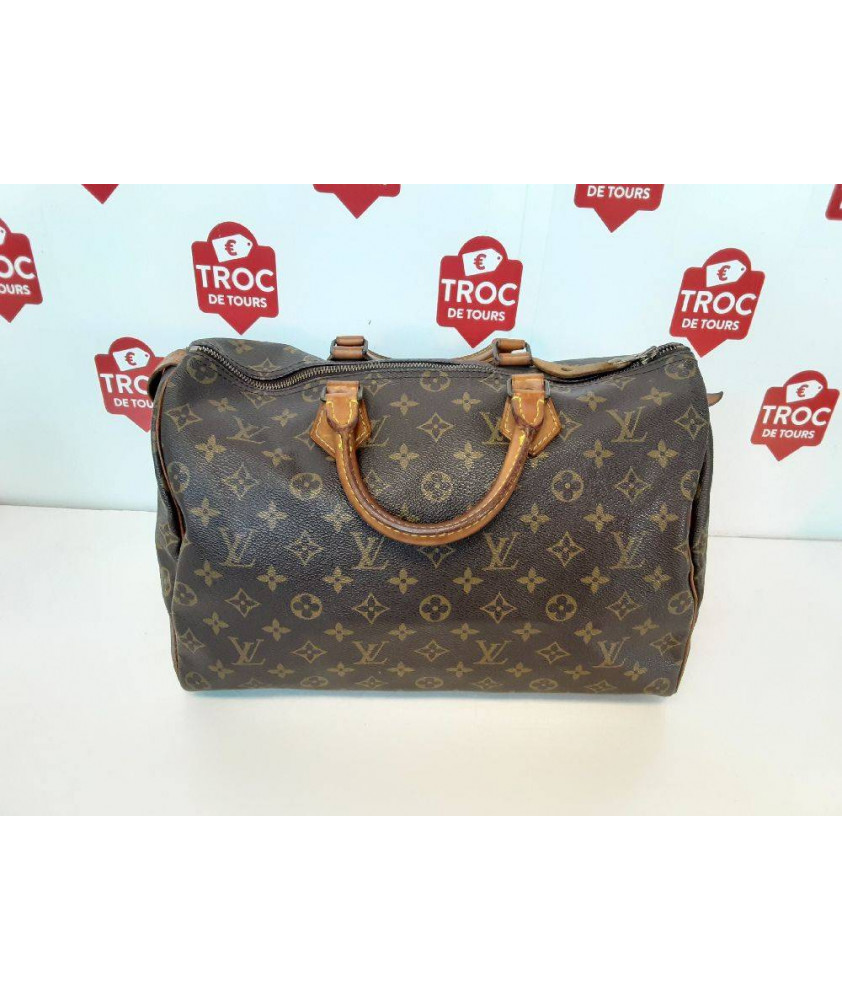 SAC A MAIN LOUIS VUITTON SPEEDY 35CM BANDOULIERE