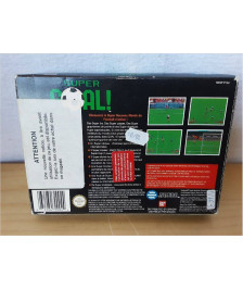 JEU SUPER NINTENDO SUPER GOAL COMPLET