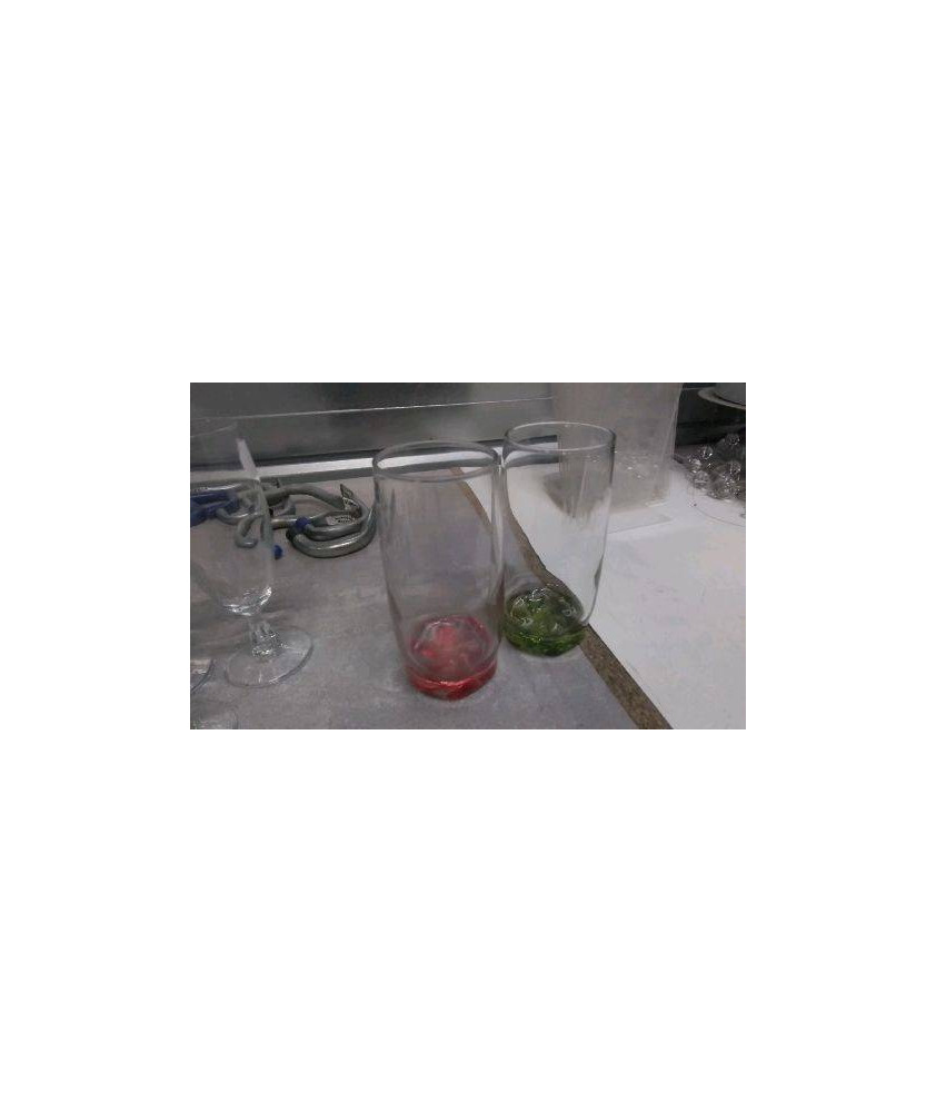 VERRE FOND COULEUR X2