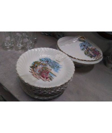 SERVICE DE TABLE + SOUPIERE/ PACIFIC EXPORT