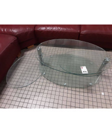 TABLE BASSE 3 PLATEAUX VERRE