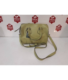 SAC A MAIN LANCEL CUIR SANGLE AMOVIBLE