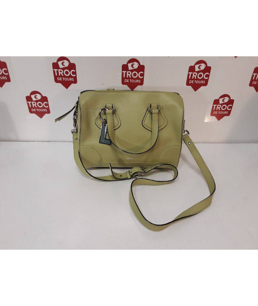 SAC A MAIN LANCEL CUIR SANGLE AMOVIBLE