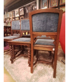 CHAISES CAPITONNÉE LOT DE 6 