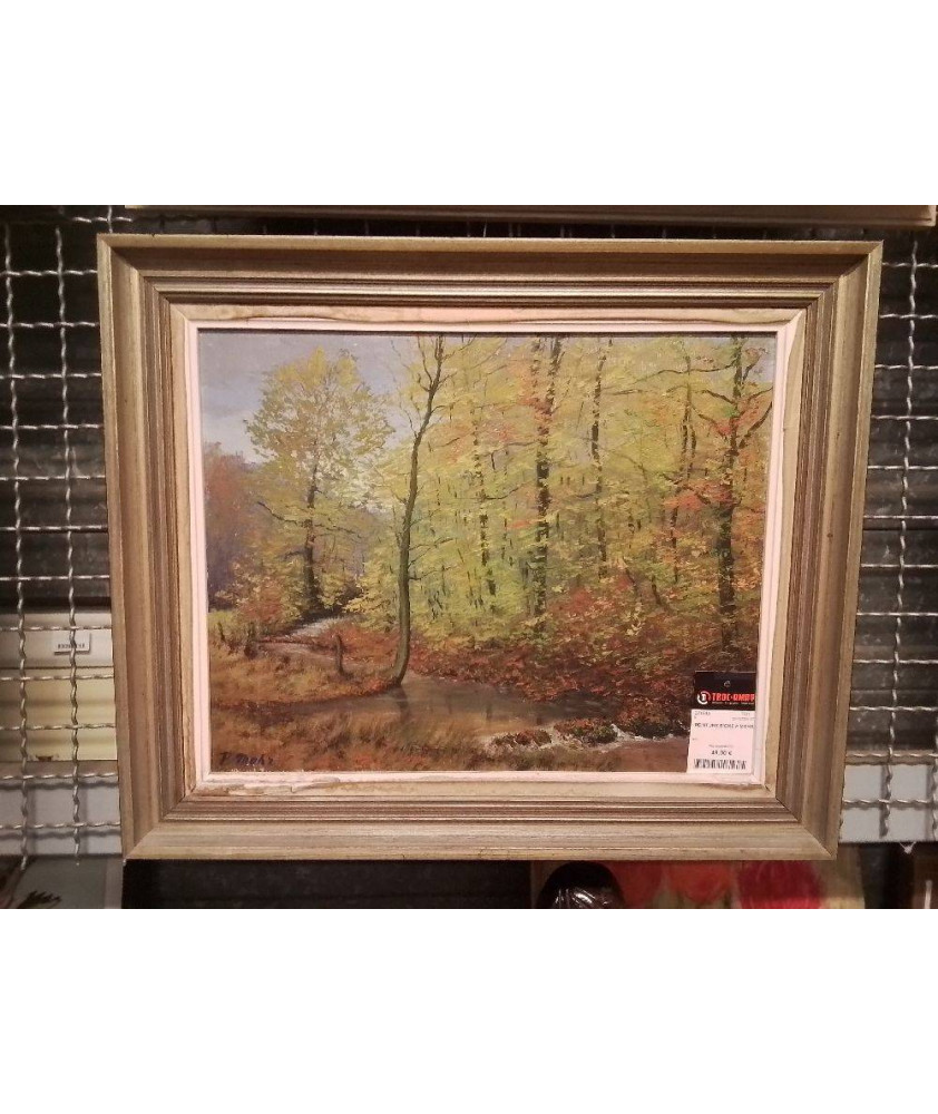 PEINTURE SIGNE P MOHR 