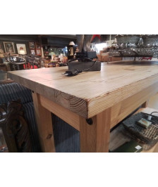 DESSERTE EN PIN MASSIF 