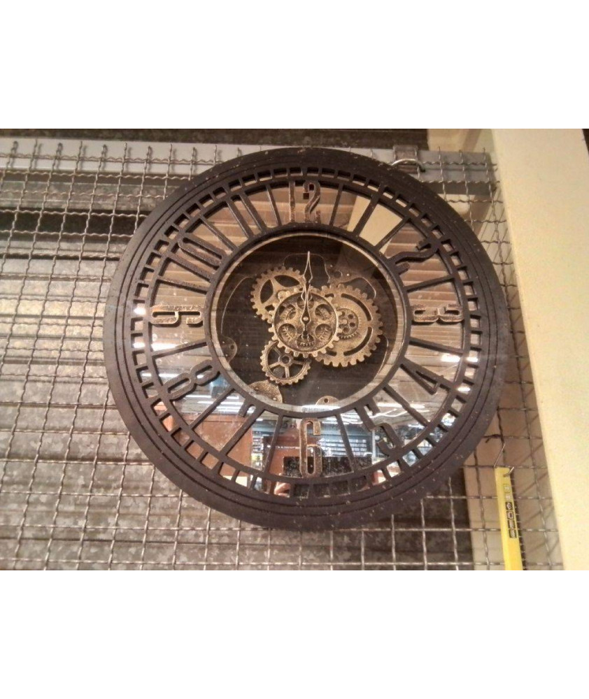 HORLOGE J-LINE MIROIR RADAR Ø 60,5 CM