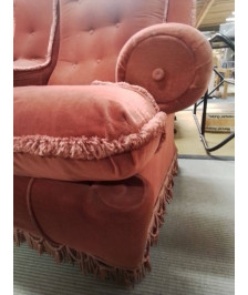 CANAPE 3 PLACES TISSU