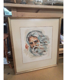 PORTRAIT SIGNEE TOUSSAINT