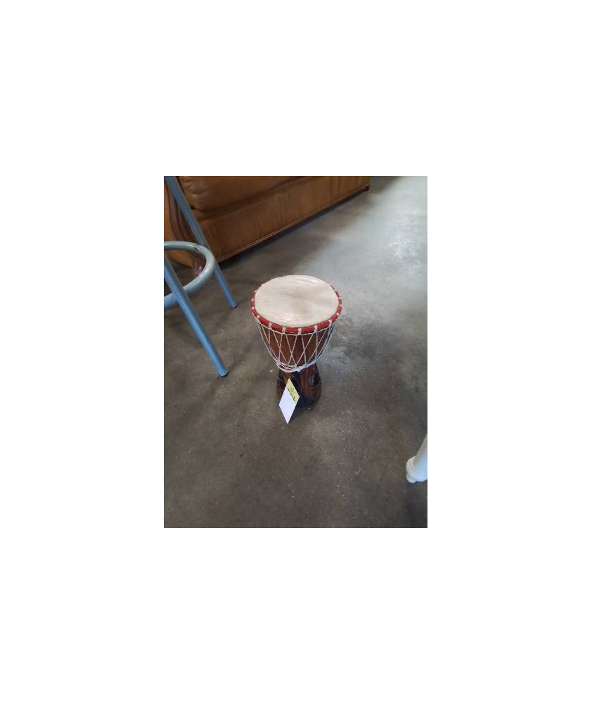 DJEMBÉ BOIS SCULPTÉ 