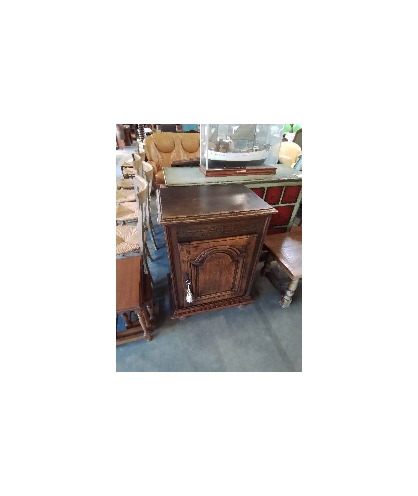 CONFITURIER BOIS MOULURÉ PIEDS BOULES 