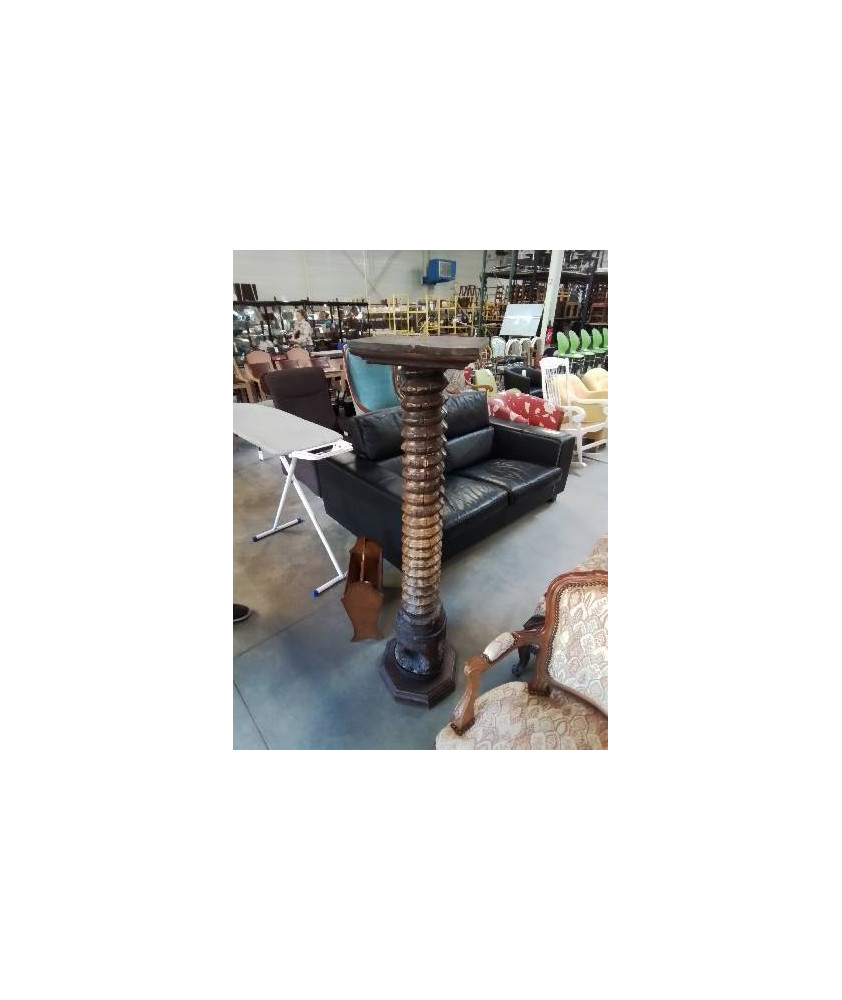 SELLETTE VIS DE PRESSOIR FIN XIXE 144CM