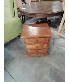 CHIFFONNIER BOIS CLAIR 3 TIROIRS 