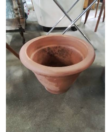 JARDINIÈRE RONDE TERRE CUITE 25CM