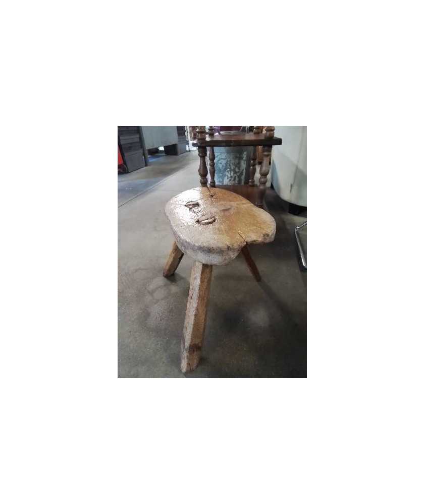 PORTE PLANTE BOIS NATUREL TRIPODE