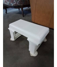 MARCHE PIEDS RÉSINE BLANC