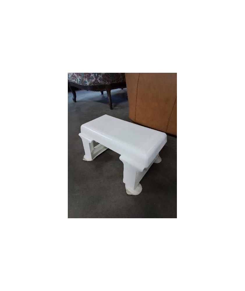 MARCHE PIEDS RÉSINE BLANC