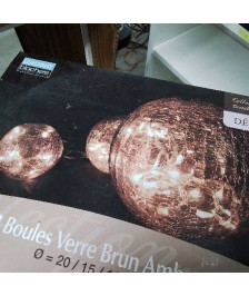 LOT DE 3 BOULES LUMINEUSES 