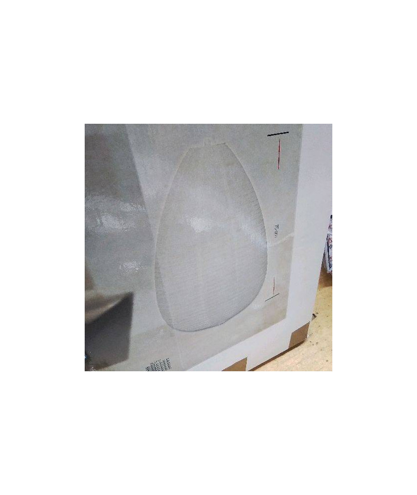 LUMINAIRE OEUF EN PAPIER