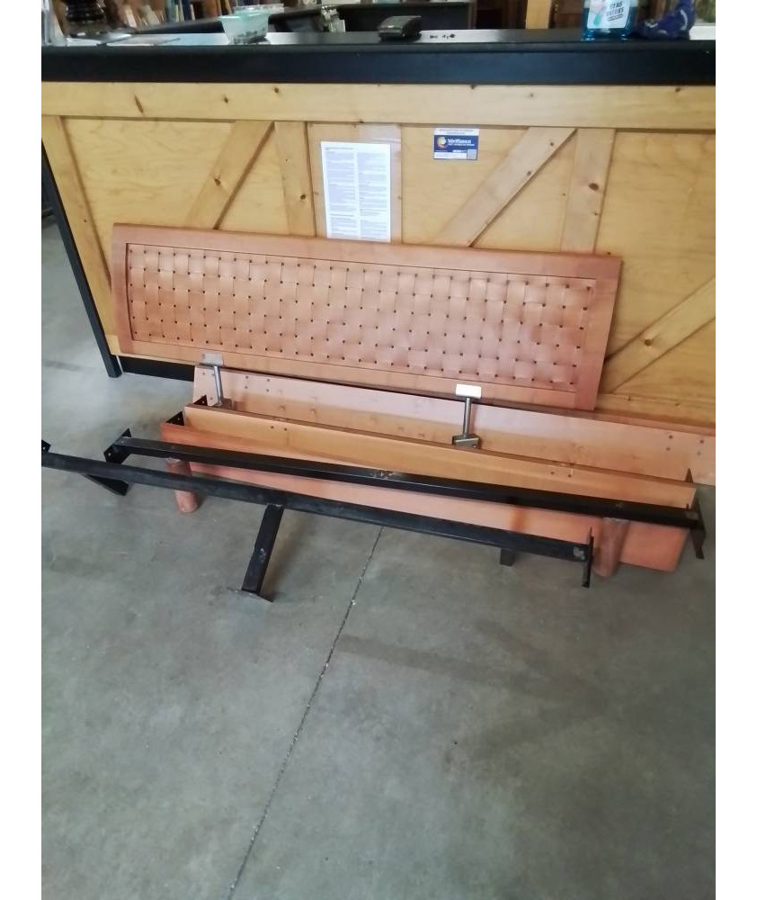 LIT BOIS CLAIR 140X190CM