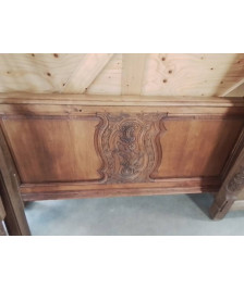 LIT CAUCHOIS CHENE SCULPTÉ 140X190