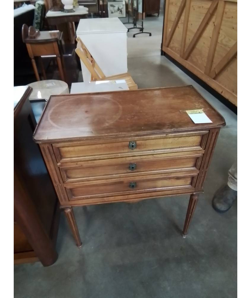 COMMODE 3 TIROIRS STYLE LOUIS XVI EN L\'ÉTAT