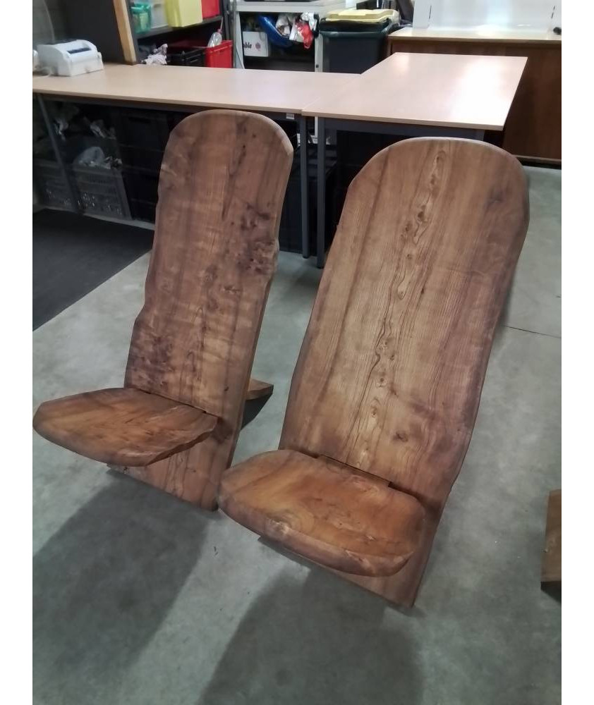 CHAISE A PALABRE BOIS NATUREL 