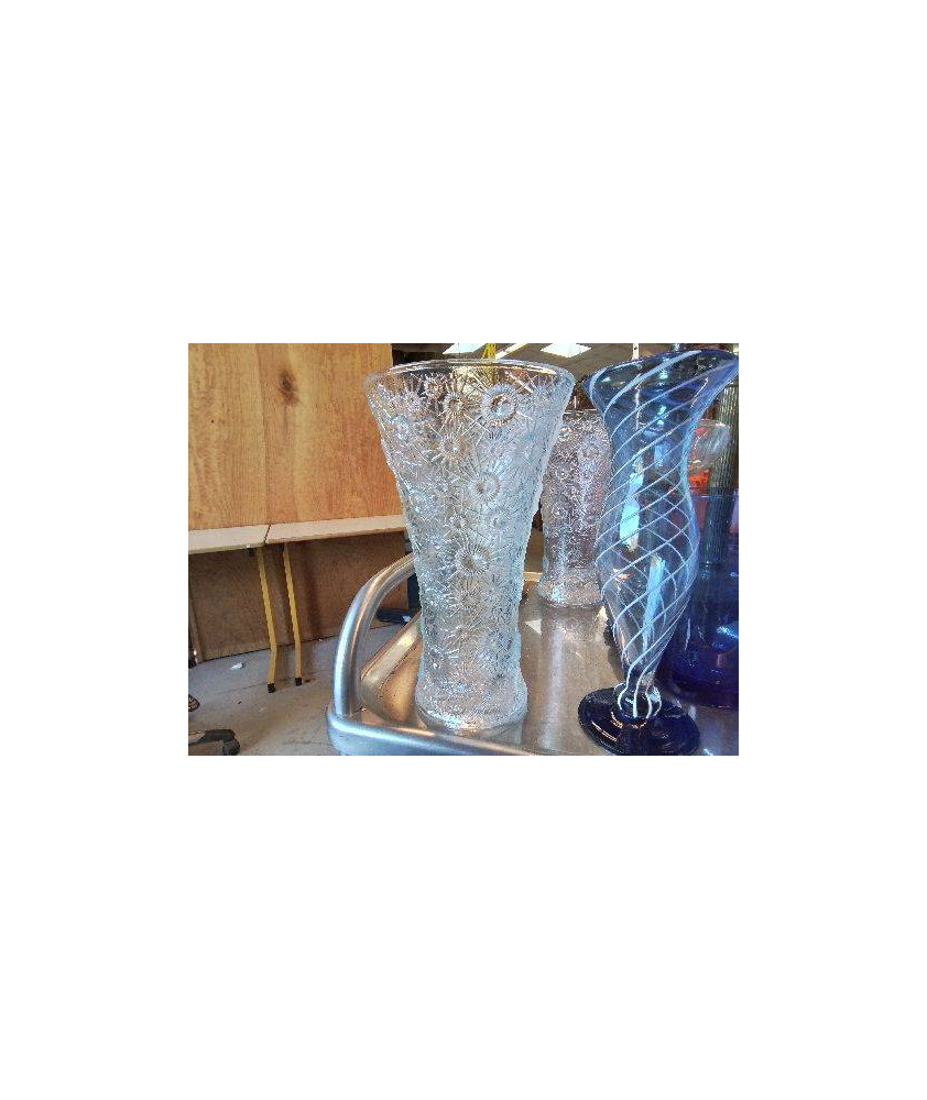 VASE EN VERRE ITALIEN