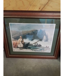 GRAVURE ETRETAT CH. DE COUBERTIN