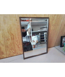 MIROIR BISOTÉ ENCADREMENT EN FER