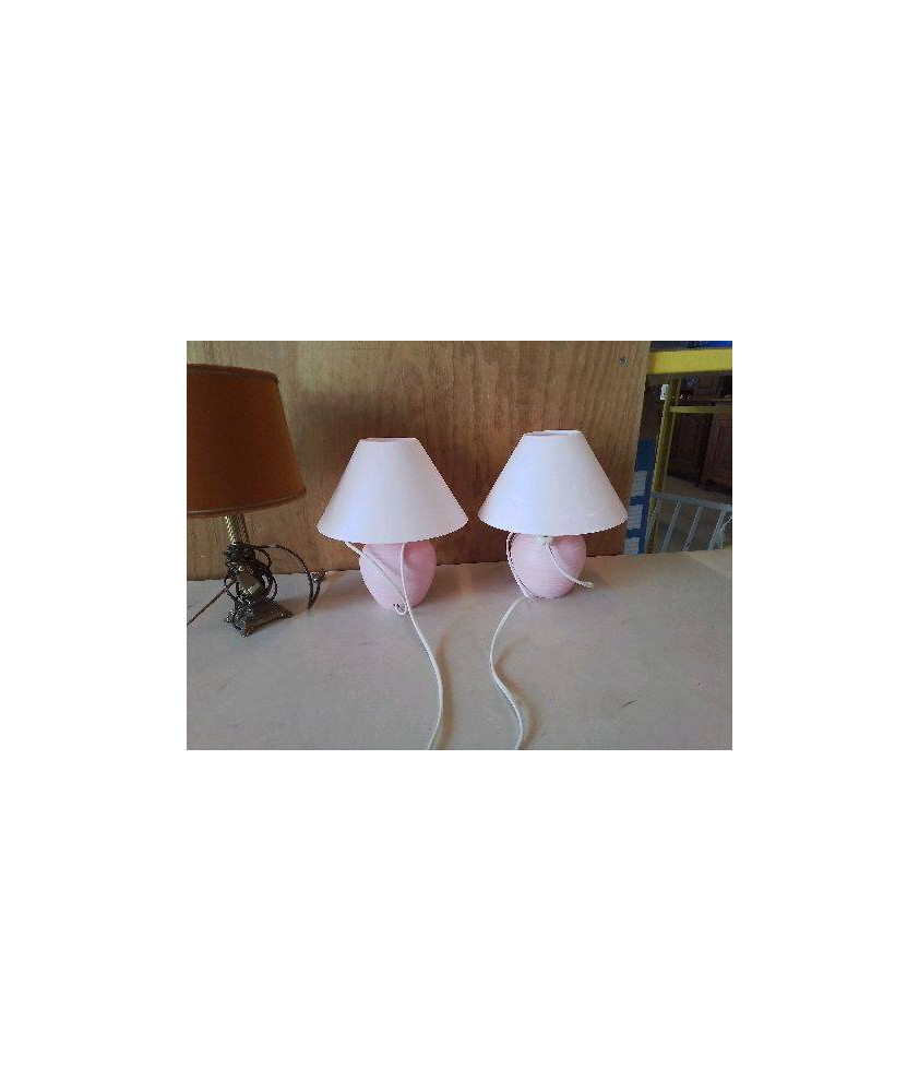 PETITE LAMPE A POSER ROSE