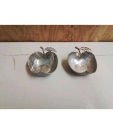 PETIT BOL DE SERVICE EN MÉTAL ARGENTÉ 