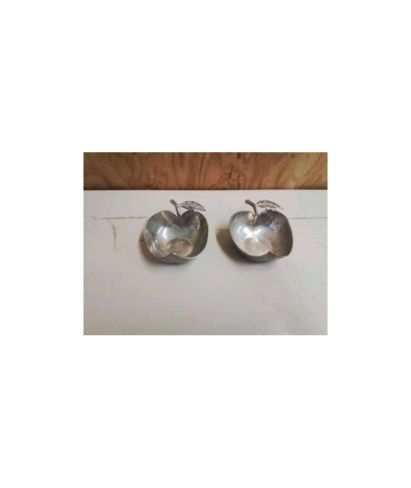 PETIT BOL DE SERVICE EN MÉTAL ARGENTÉ 