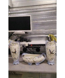 VASES + JARDINIERE / ANCIEN - LE LOT 