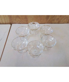 LOT 6 COUPES ANCIENNE BYRRH