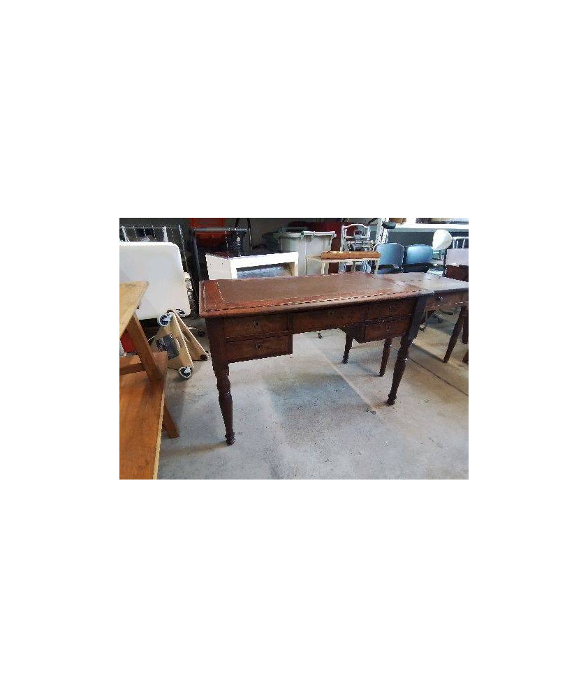 BUREAU EN NOYER LOUIS PHILIPPE