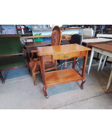 PETITE CONSOLE ROULANTE LOUIS XV