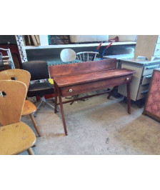 BUREAU CONSOLE EN TECK