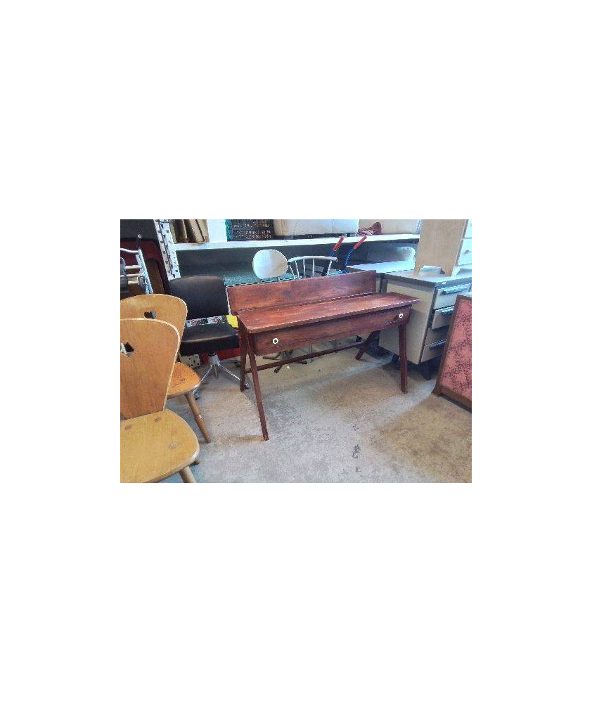 BUREAU CONSOLE EN TECK