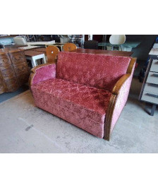 CANAPE 2 PLACES CONVERTIBLE EPOQUE ART DECO