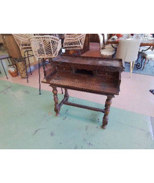 PETITE TABLE SECRETAIRE A TROIR DE STYLE ESPAGNOL
