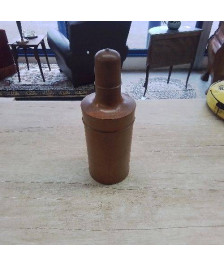 FLACON A PHARMACIE EN BUIS TOURNÉ