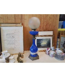 LAMPE A HUILE TRANSFORMÉ 