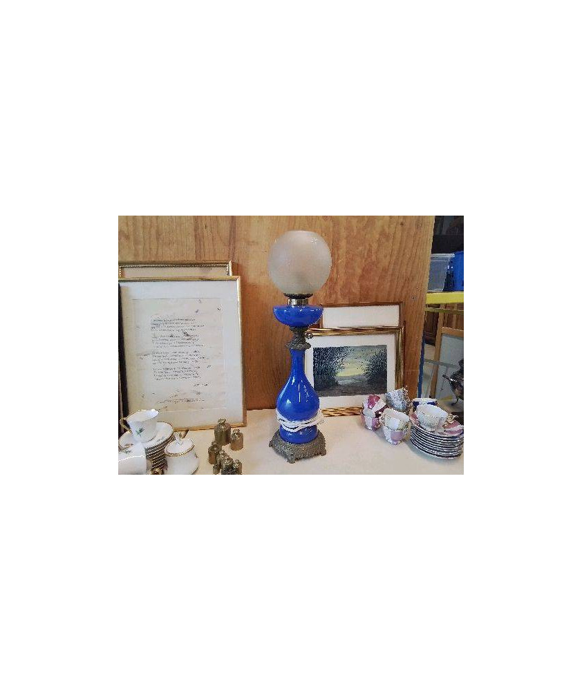 LAMPE A HUILE TRANSFORMÉ 