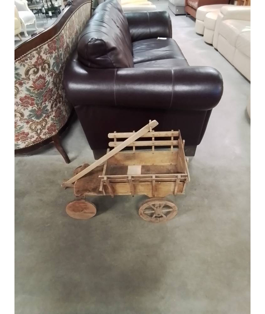 CHARETTE BOIS DÉBUT XXE 